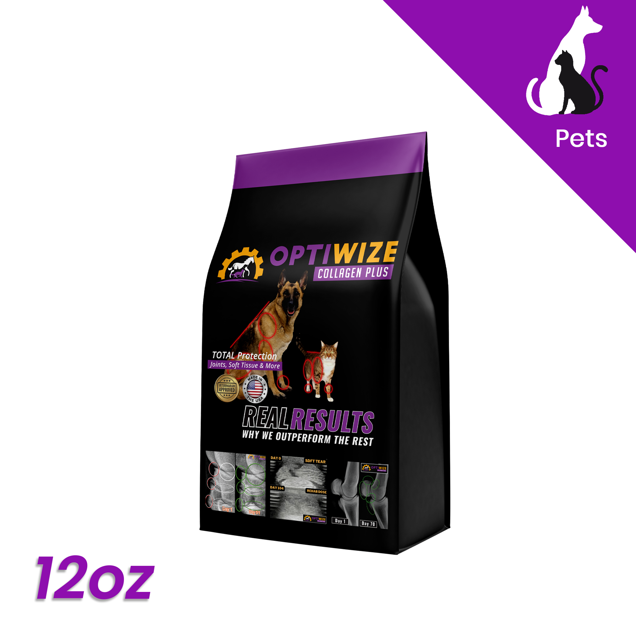 OptiWize Collagen +Plus Joint Supplement for Dogs and Cats – OptiWizePet